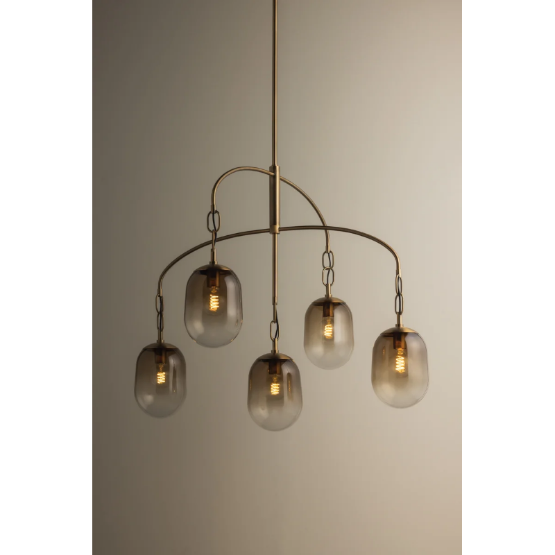Troy F2542 Harvey 5-lt 42" Chandelier