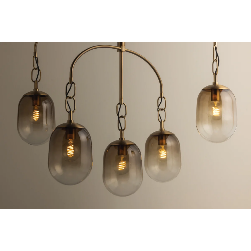 Troy F2542 Harvey 5-lt 42" Chandelier