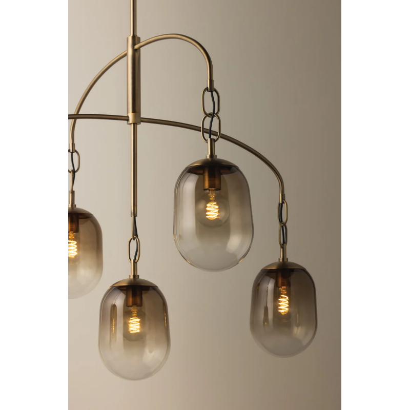 Troy F2542 Harvey 5-lt 42" Chandelier