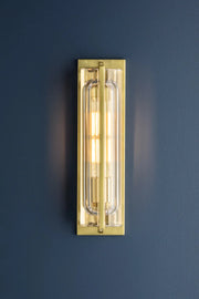 Hudson Valley 1731 Hawkins 1-lt 17" Tall Wall Sconce-Aged Brass