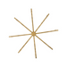 Hinkley 45049 Ezra 8-lt 50" LED Chandelier - Heritage Brass
