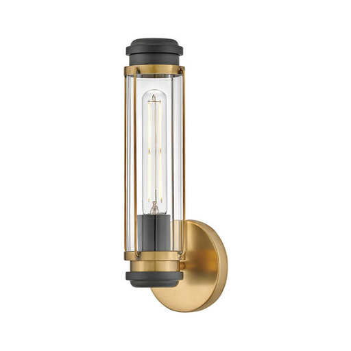 Hinkley 53180 Masthead 1-lt 14" Tall LED Vanity - Heritage Brass