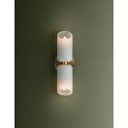 Troy B4714 Hermann 2-lt 15" Tall Wall Sconce