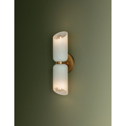 Troy B4714 Hermann 2-lt 15" Tall Wall Sconce
