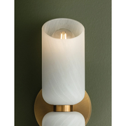 Troy B4714 Hermann 2-lt 15" Tall Wall Sconce