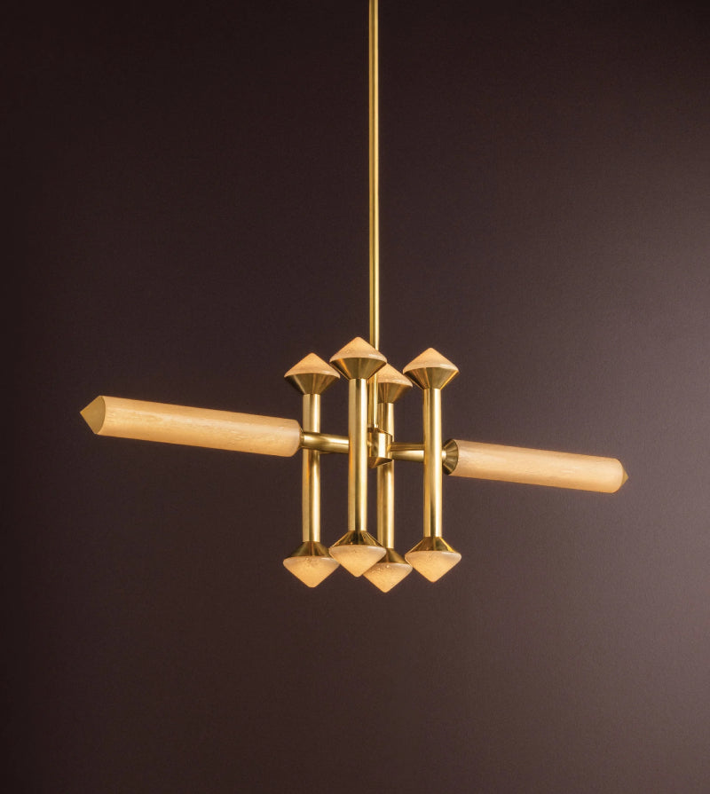 Corbett 565-10 Hydra 10-lt 48" LED Chandelier