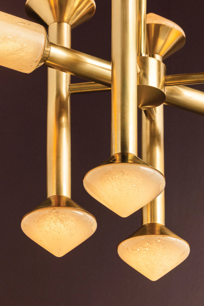 Corbett 565-10 Hydra 10-lt 48" LED Chandelier