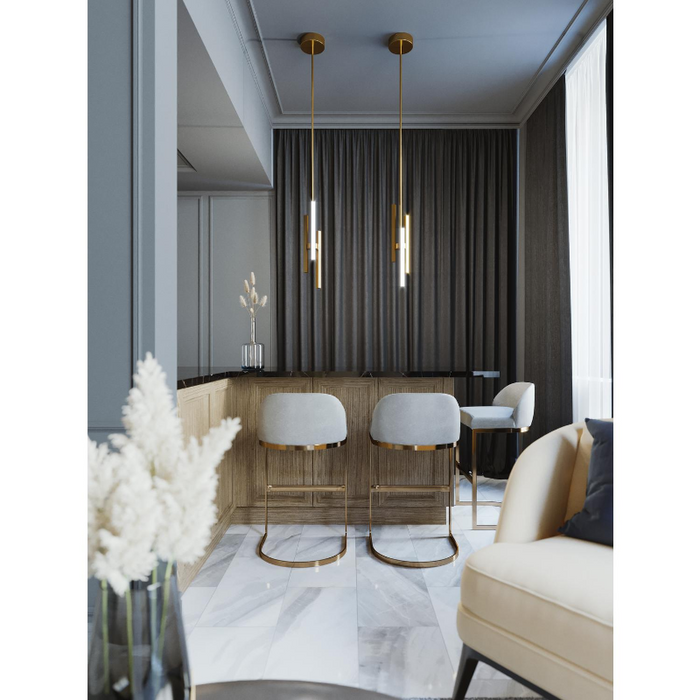 AFX IDRP04LAJD1 IDRP Series Indra 3-lt 4" LED Pendant