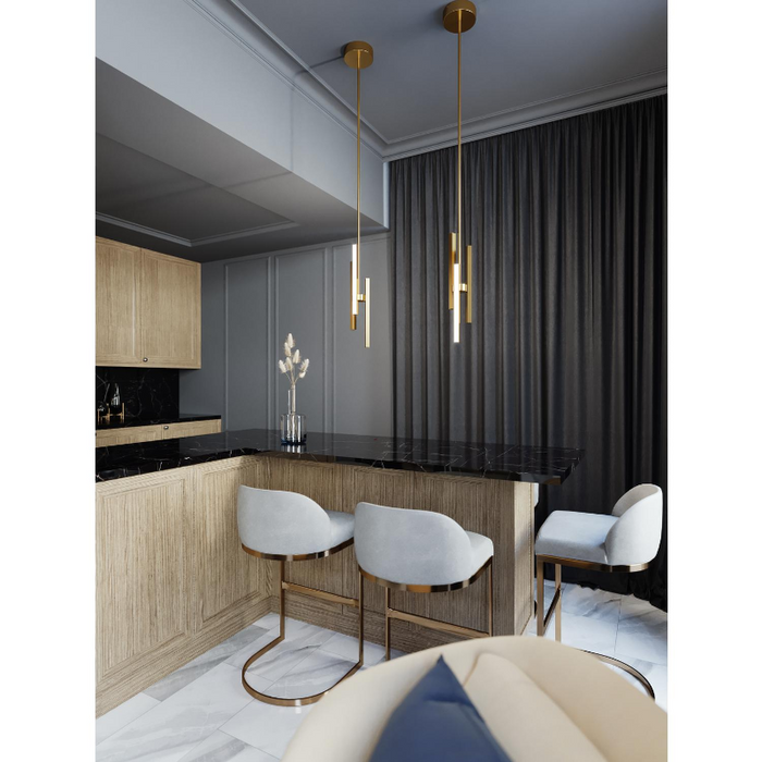 AFX IDRP04LAJD1 IDRP Series Indra 3-lt 4" LED Pendant