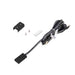 WAC IR-96-24VDC-CCT Infrared Sensor Switch 24VDC, 3 Conductor Wire System - Black