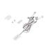 WAC IR-96-24VDC-CCT Infrared Sensor Switch 24VDC, 3 Conductor Wire System - White