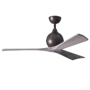 Mattews Fan IR3 Irene-3 52" Ceiling Fan - Textured Bronze/Barn Wood