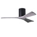 Matthews Fan IR3H Irene-3H 42" Hugger Ceiling Fan - Matte Black/Barn Wood