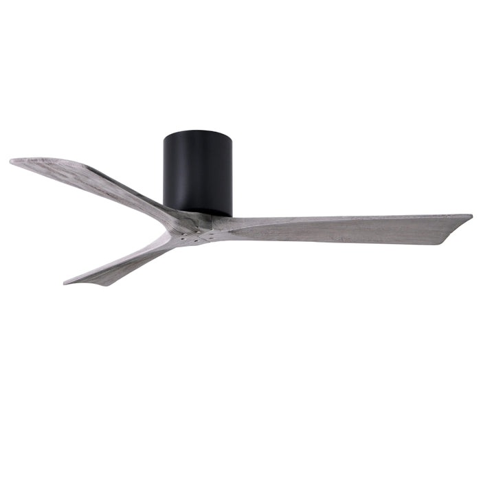 Matthews Fan IR3H Irene-3H 52" Hugger Ceiling Fan - Matte Black/Barn Wood