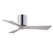 Matthews Fan IR3H Irene-3H 42" Hugger Ceiling Fan - Polished Chrome/Barn Wood