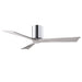 Matthews Fan IR3H Irene-3H 52" Hugger Ceiling Fan - Polished Chrome/Barn Wood