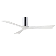 Matthews Fan IR3H Irene-3H 52" Hugger Ceiling Fan - Polished Chrome/Matte White