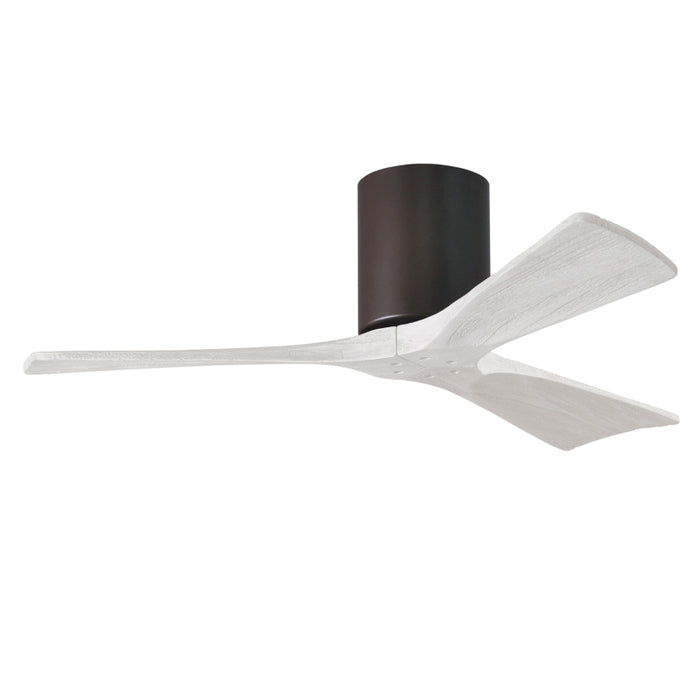 Matthews Fan IR3H Irene-3H 42" Hugger Ceiling Fan - Textured Bronze/Matte White