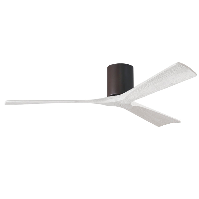 Matthews Fan IR3H Irene-3H 60" Hugger Ceiling Fan - Textured Bronze/Barn Wood