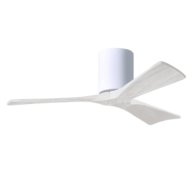Matthews Fan IR3H Irene-3H 42" Hugger Ceiling Fan - Gloss White/Matte White