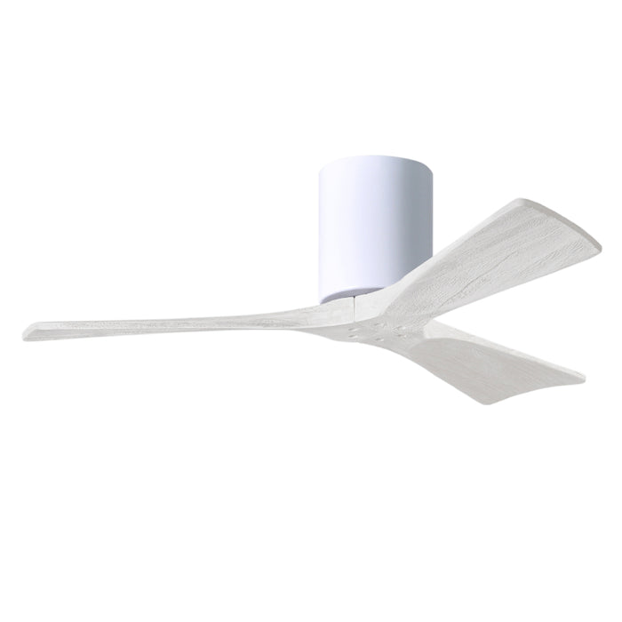 Matthews Fan IR3H Irene-3H 42" Hugger Ceiling Fan - Gloss White/Matte White