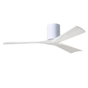 Matthews Fan IR3H Irene-3H 52" Hugger Ceiling Fan - Gloss White/Matte White