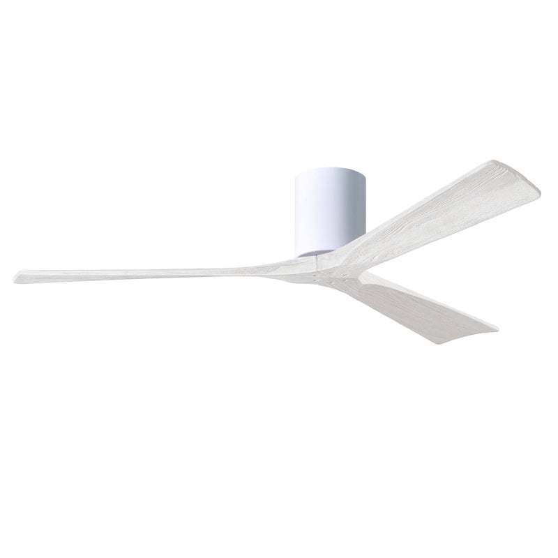 Matthews Fan IR3H Irene-3H 60" Hugger Ceiling Fan - Gloss White/Matte White