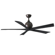 Matthews Fan IR5 Irene–5 60" Ceiling Fan - Textured Bronze/Matte Black