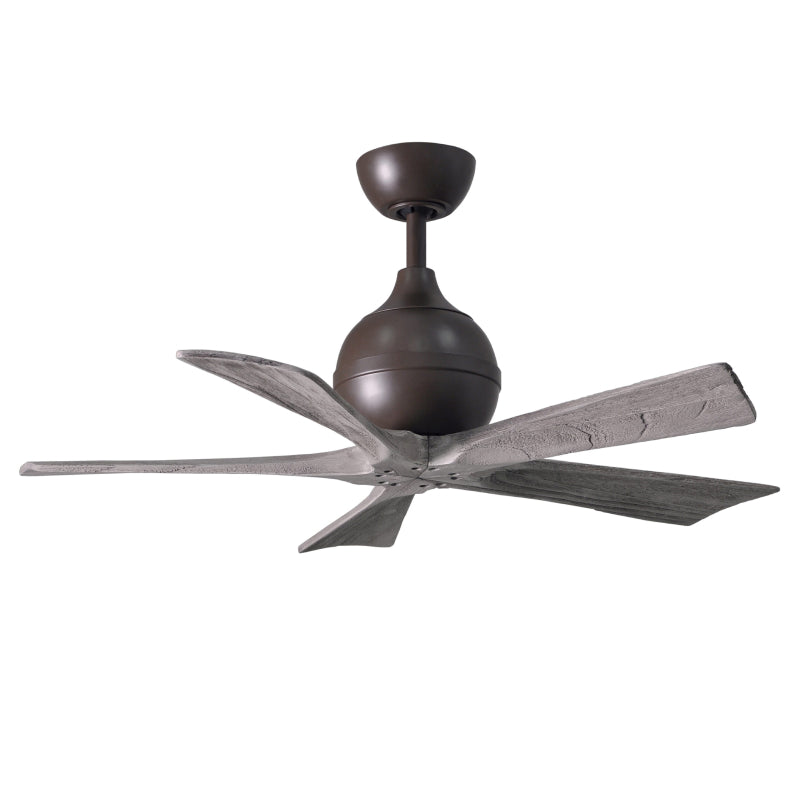 Matthews Fan IR5 Irene–5 42" Ceiling Fan - Textured Bronze/Barn Wood