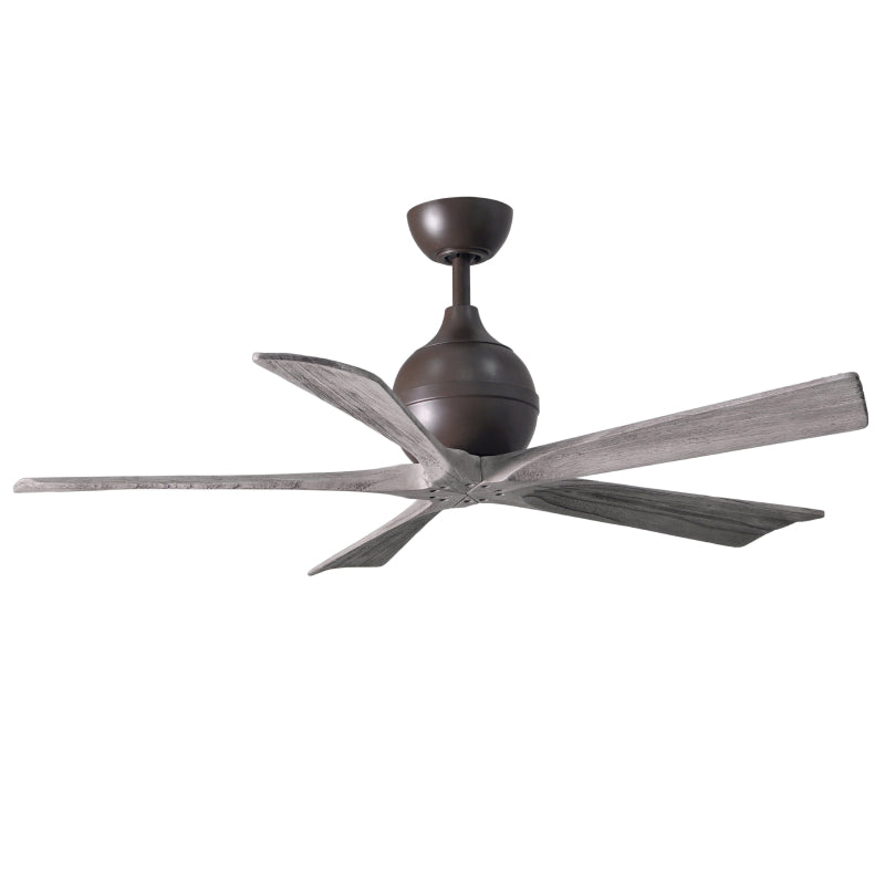 Matthews Fan IR5 Irene–5 52" Ceiling Fan - Textured Bronze/Barn Wood