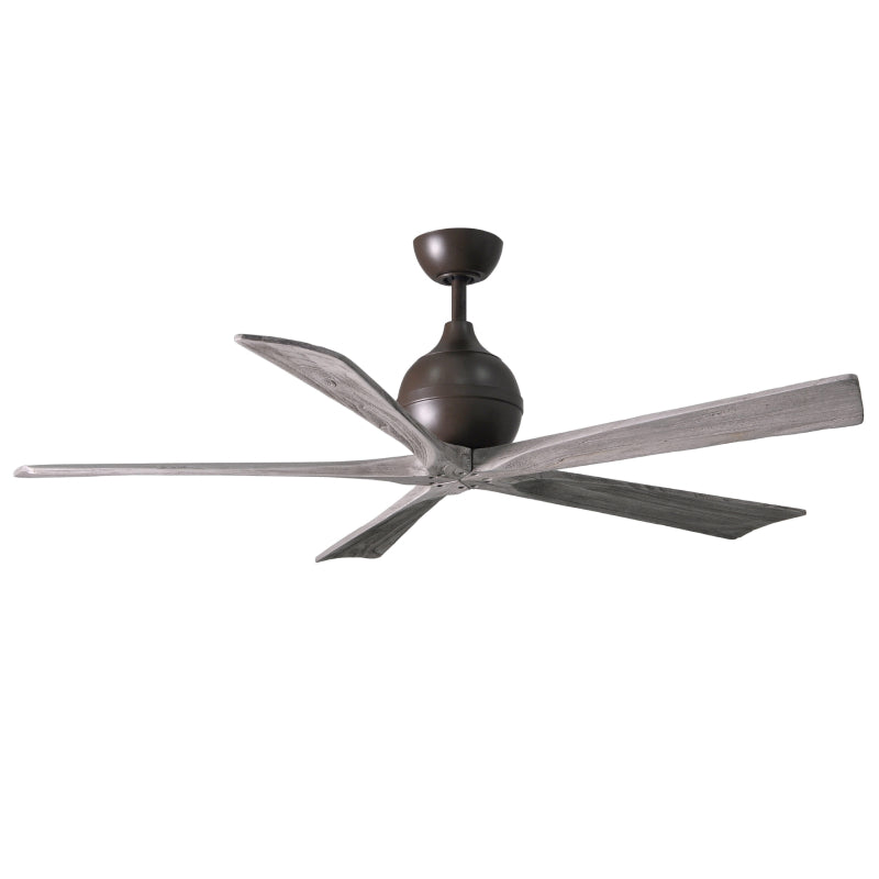 Matthews Fan IR5 Irene–5 60" Ceiling Fan - Textured Bronze/Barn Wood