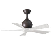 Matthews Fan IR5 Irene–5 42" Ceiling Fan - Textured Bronze/Matte White