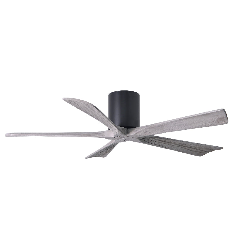 Matthews Fan IR5H Irene-5H 52" Hugger Ceiling Fan - Matte Black
/Barn Wood