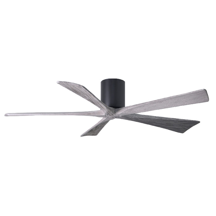Matthews Fan IR5H Irene-5H 60" Hugger Ceiling Fan - Matte Black/Barn Wood