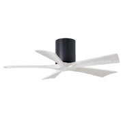 Matthews Fan IR5H Irene-5H 42" Hugger Ceiling Fan - Matte Black/Matte White
