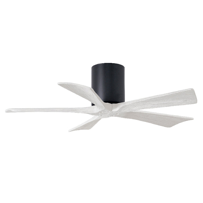 Matthews Fan IR5H Irene-5H 42" Hugger Ceiling Fan - Matte Black/Matte White
