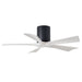 Matthews Fan IR5H Irene-5H 42" Hugger Ceiling Fan - Matte Black/Matte White
