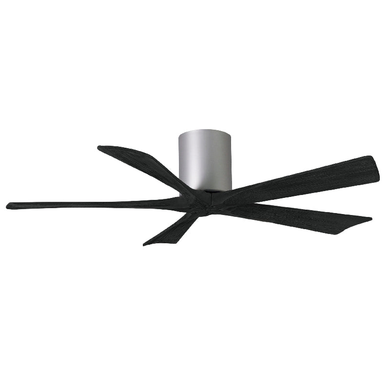 Matthews Fan IR5H Irene-5H 52" Hugger Ceiling Fan - Brushed Nickel
/Matte Black