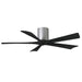 Matthews Fan IR5H Irene-5H 52" Hugger Ceiling Fan - Brushed Nickel
/Matte Black