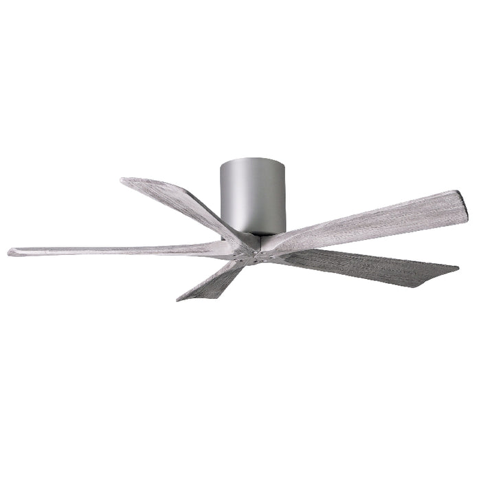 Matthews Fan IR5H Irene-5H 52" Hugger Ceiling Fan - Brushed Nickel
/Barn wood