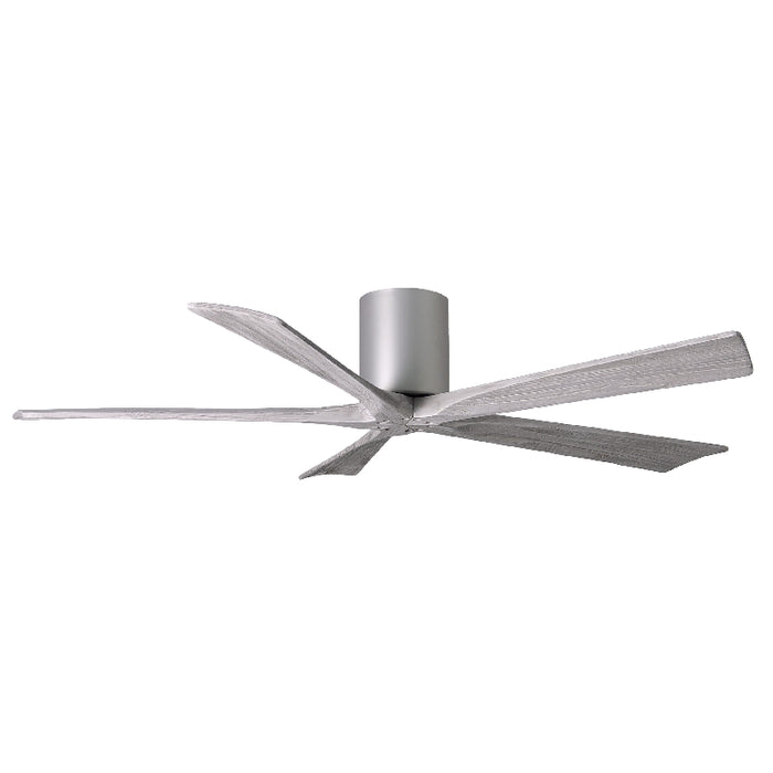 Matthews Fan IR5H Irene-5H 60" Hugger Ceiling Fan - Brushed Nickel/Barn Wood