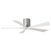 Matthews Fan IR5H Irene-5H 52" Hugger Ceiling Fan - Brushed Nickel
/Matte White