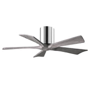 Matthews Fan IR5H Irene-5H 42" Hugger Ceiling Fan - Polished Chrome/