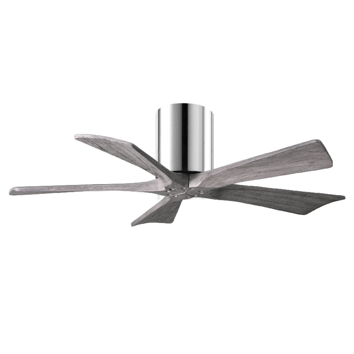 Matthews Fan IR5H Irene-5H 42" Hugger Ceiling Fan - Polished Chrome/