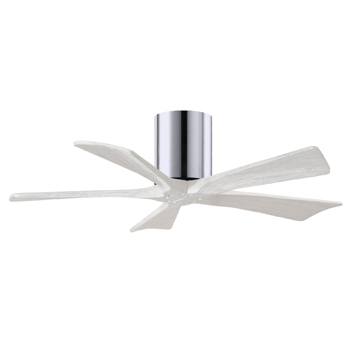 Matthews Fan IR5H Irene-5H 42" Hugger Ceiling Fan - Polished Chrome/