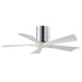 Matthews Fan IR5H Irene-5H 42" Hugger Ceiling Fan - Polished Chrome/