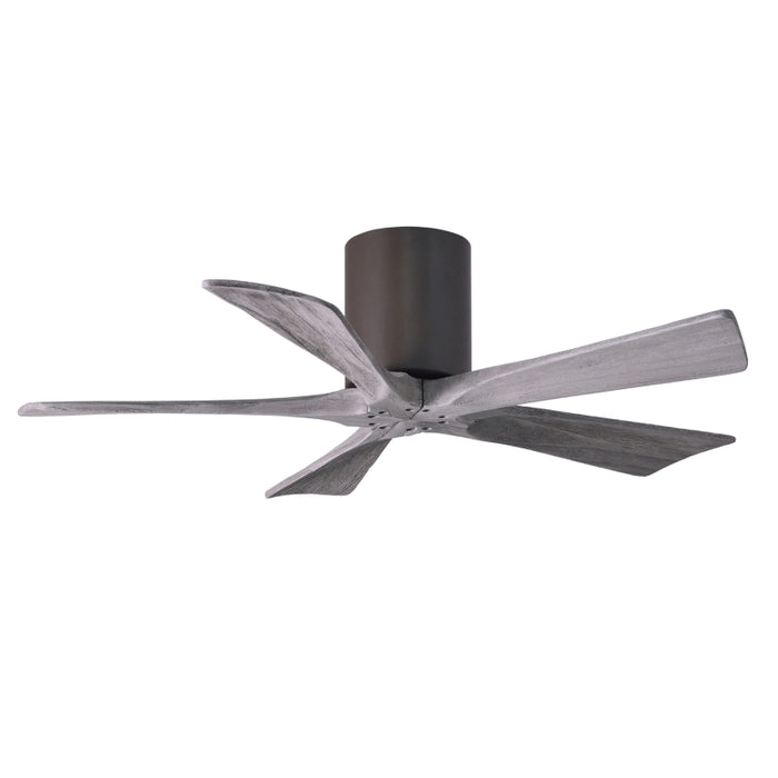 Matthews Fan IR5H Irene-5H 42" Hugger Ceiling Fan - Textured Bronze/Barn Wood