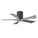 Matthews Fan IR5H Irene-5H 42" Hugger Ceiling Fan - Textured Bronze/Barn Wood