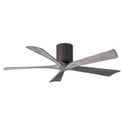 Matthews Fan IR5H Irene-5H 52" Hugger Ceiling Fan - Textured Bronze
/Barn Wood