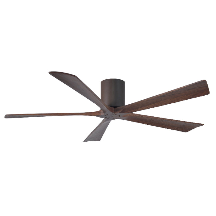 Matthews Fan IR5H Irene-5H 60" Hugger Ceiling Fan - Textured Bronze/Walnut